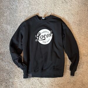 Support Local Crewneck Sweater